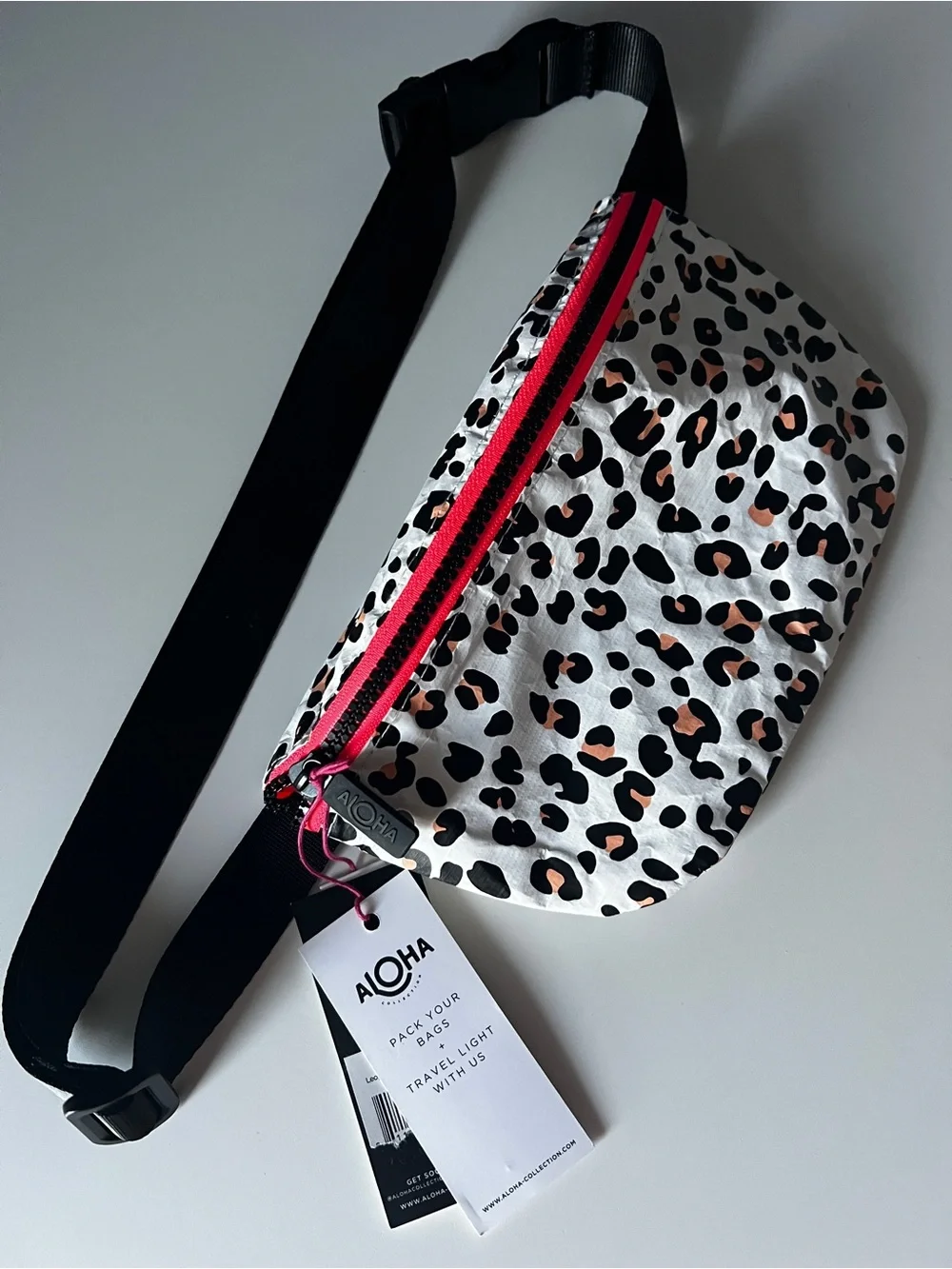 ALOHA Collection Leopard Cub Mini Hip Pack Crossbody Bag